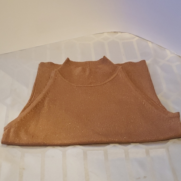 Nicole Miller sleeveless turtleneck sweater - Picture 6 of 6